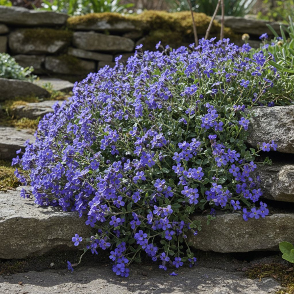 Фото Обриета дельтовидная Blauer (Aubrieta deltoidea 'Blauer')