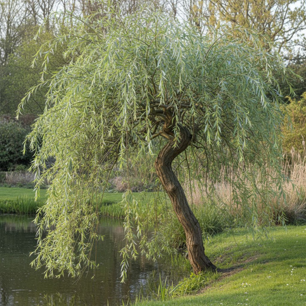 Фото Ива Плакучий Гном (Salix integra 'Pendula')