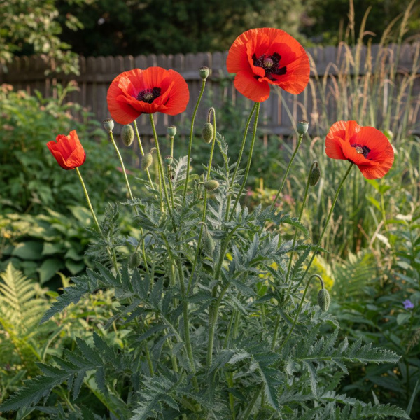 Фото Мак восточный Brilliant (Papaver orientale 'Brilliant')