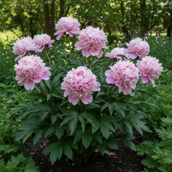 Фото Пион молочноцветковый Albert Crousse (Paeonia lactiflora 'Albert Crousse')