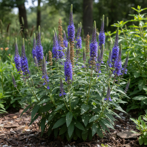 Фото Вероника колосистая Inspire Blue (Veronica spicata Inspire Blue)