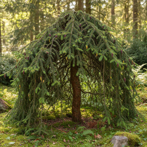 Фото Ель обыкновенная Reflexa (Picea abies Reflexa)