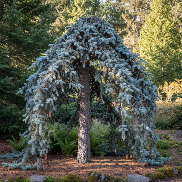 Фото Ель колючая The Blues (Picea pungens 'The Blues')