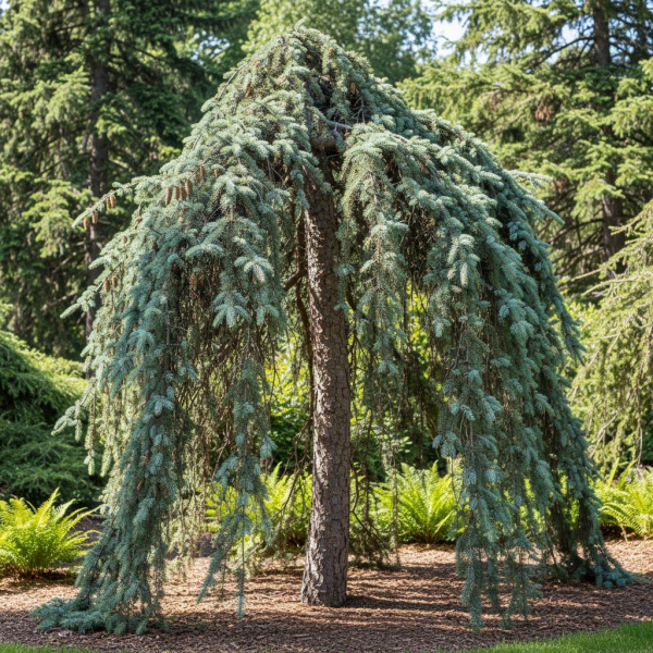 Фото Ель колючая Pendula (Picea pungens Pendula)