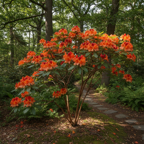 Фото Рододендрон Sun Fire (Rhododendron 'Sun Fire')