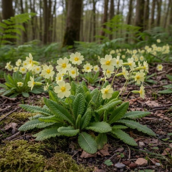 Фото Примула обыкновенная Yellow (Primula vulgaris Yellow)