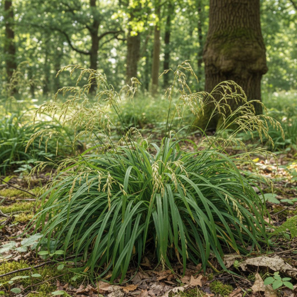Фото Осока лесная (Carex sylvatica)