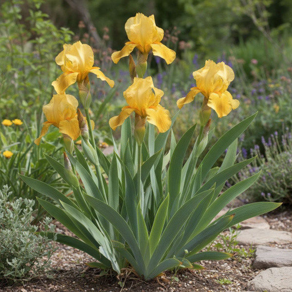 Фото Ирис германский Golden Muffin (Iris germanica Golden Muffin)