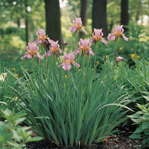 Фото Ирис сибирский Rose Quest (Iris sibirica Rose Quest)