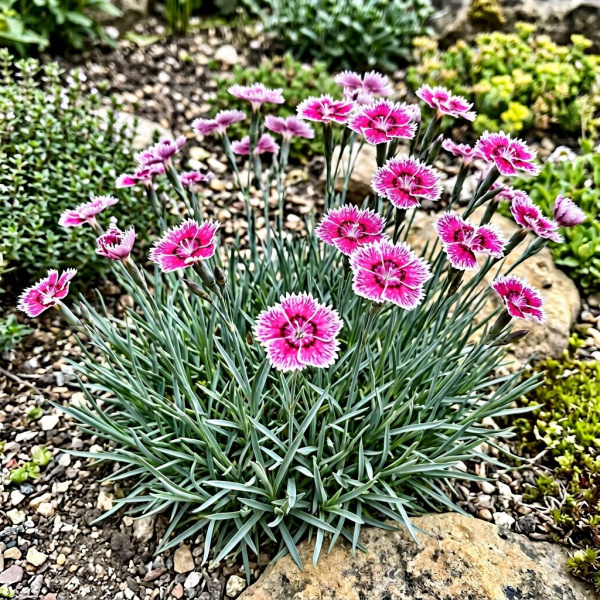 Фото Гвоздика Канкан (Dianthus 'Kankan')