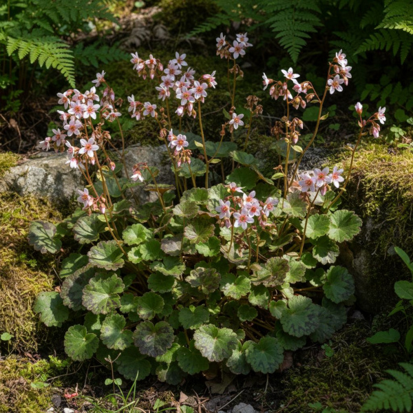 Фото Камнеломка теневая Elliotts Variety (Saxifraga umbrosa 'Elliot's Variety')