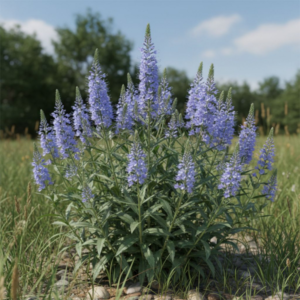 Фото Вероника колосистая Moody Blues Sky Blue (Veronica spicata Moody Blues Sky Blue)