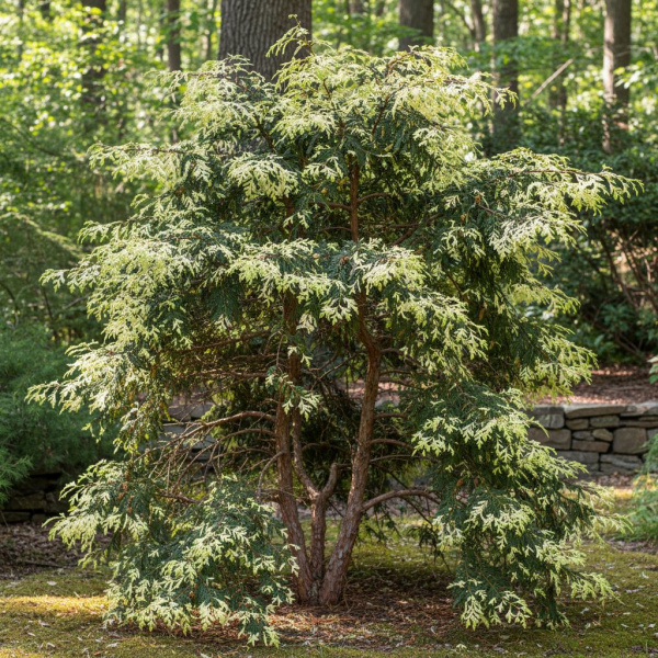 Фото Туя западная Variegata (Thuja occidentalis Variegata)