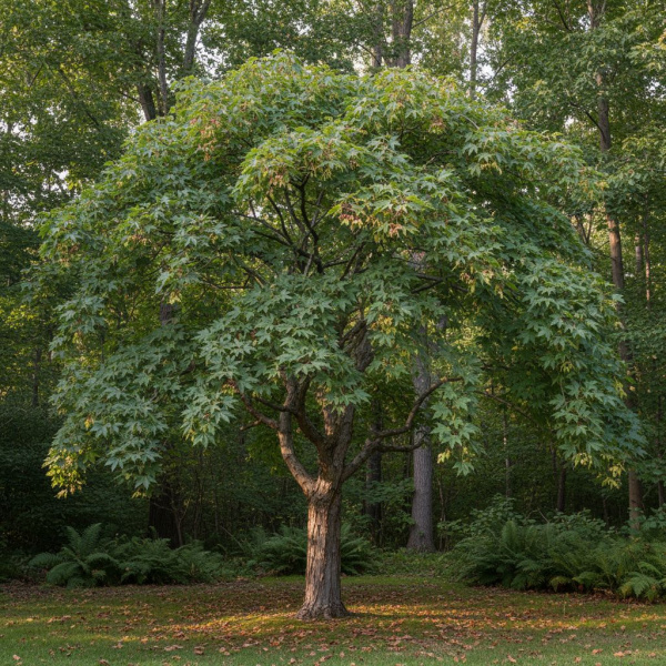 Фото Клен сахаристый Borns Gracious (Acer saccharum 'Borns Gracious')