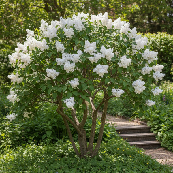 Фото Сирень обыкновенная Miss Ellen Willmott (Syringa vulgaris Miss Ellen Willmott)