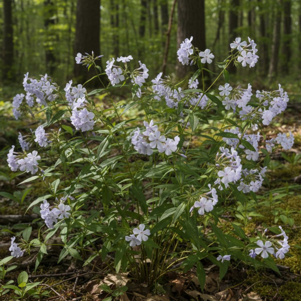 Фото Флокс растопыренный (Phlox divaricata)