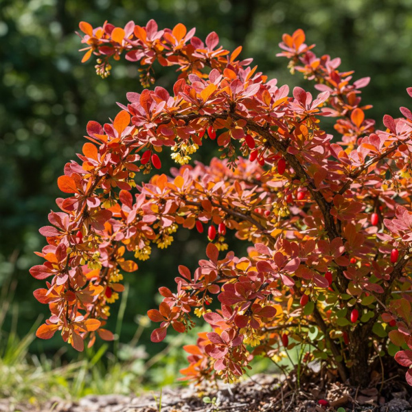 Фото Барбарис Тунберга Diabolicum (Berberis thunbergii Diabolicum)