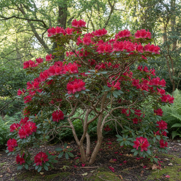 Фото Рододендрон тупой Maruschka (Rhododendron obtusum 'Maruschka')