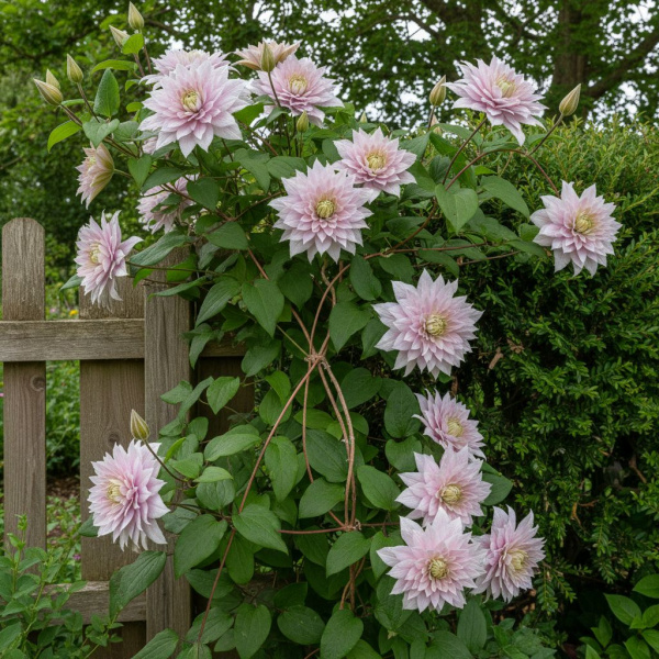 Фото Клематис Josephine (Clematis 'Josephine')