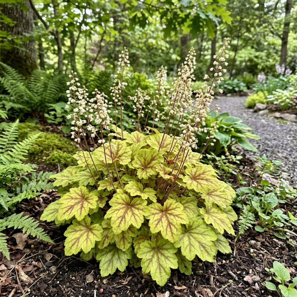Фото Гейхереллаа Gold Strike (Heucherella Gold Strike)