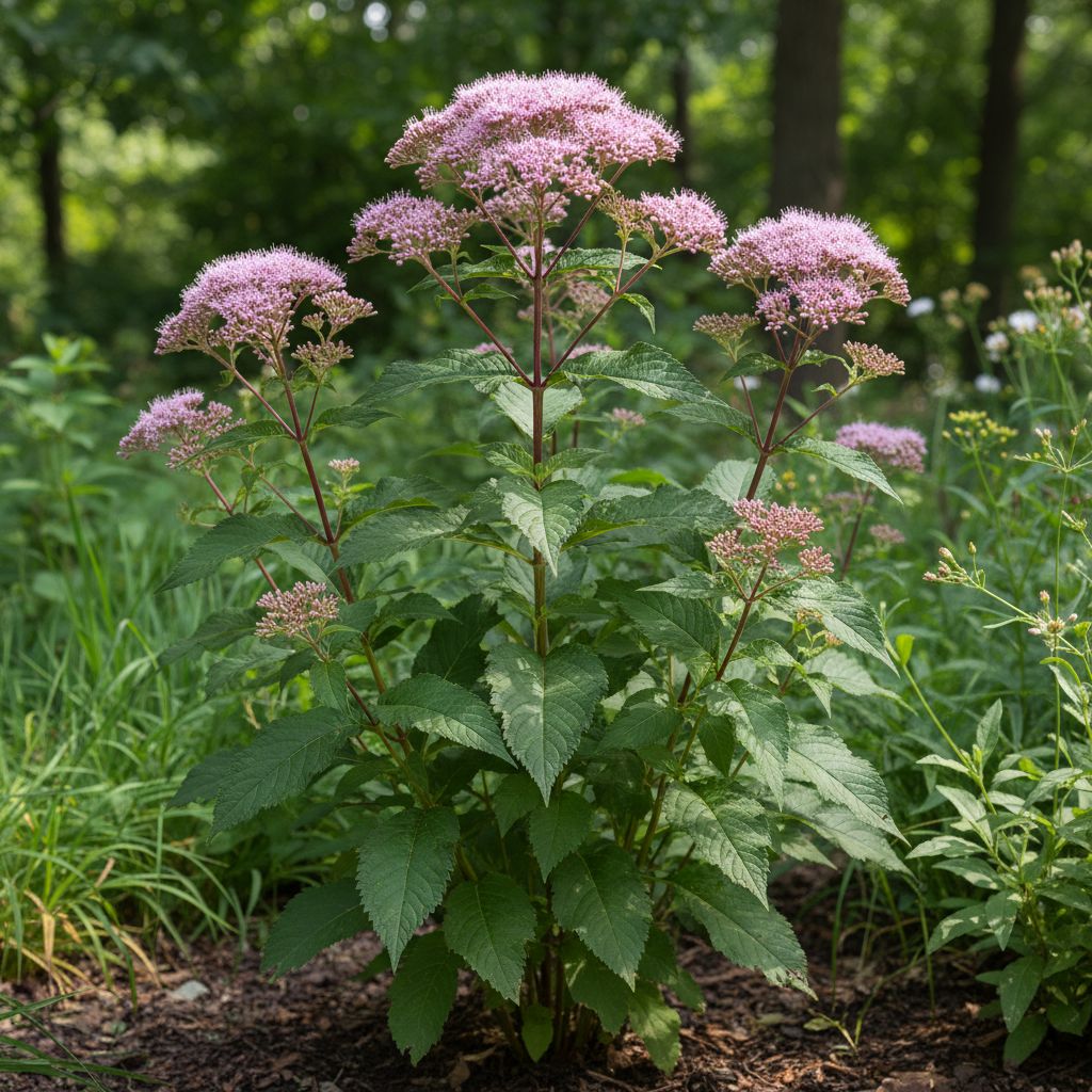Фото Посконник пятнистый Baby Joe (Eupatorium maculatum 'Baby Joe')
