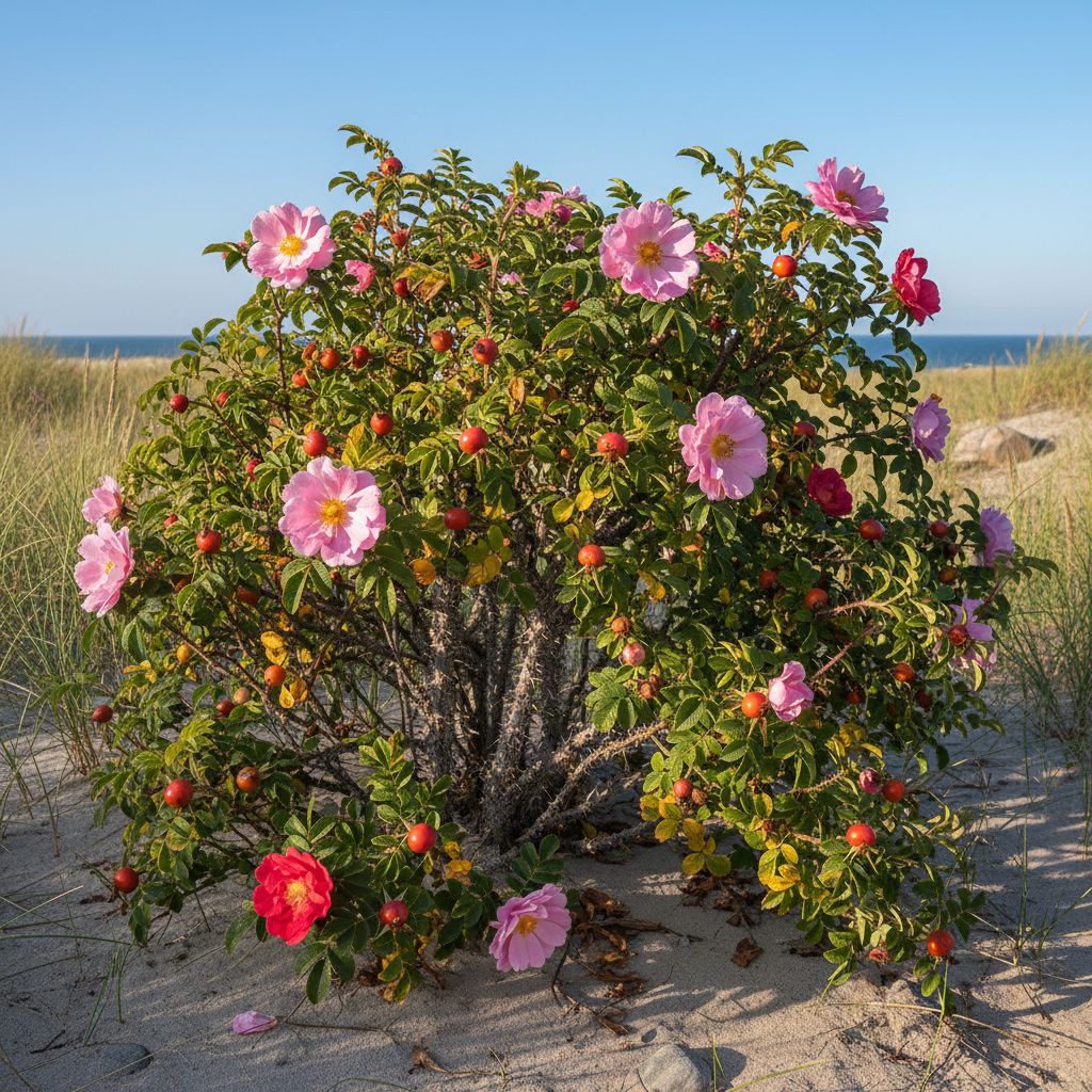 Фото Роза Pikkala (Гибрид розы rugosa) (Rosa rugosa 'Pikkala')