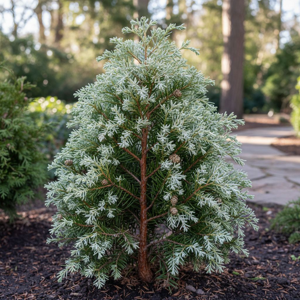 Фото Туя западная Silberspitz (Thuja occidentalis Silberspitz)