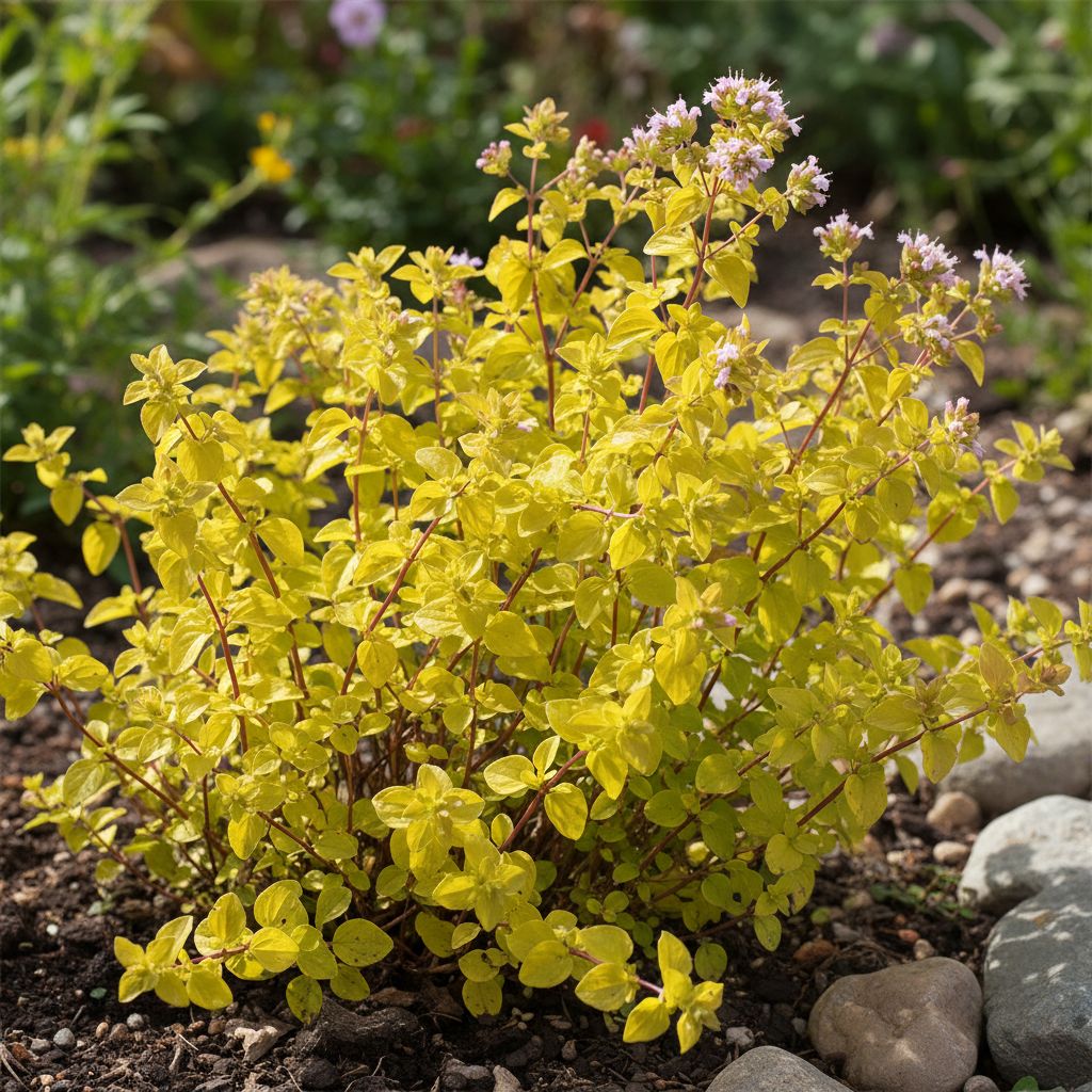Фото Душица обыкновенная Aurea (Origanum vulgare 'Aurea')
