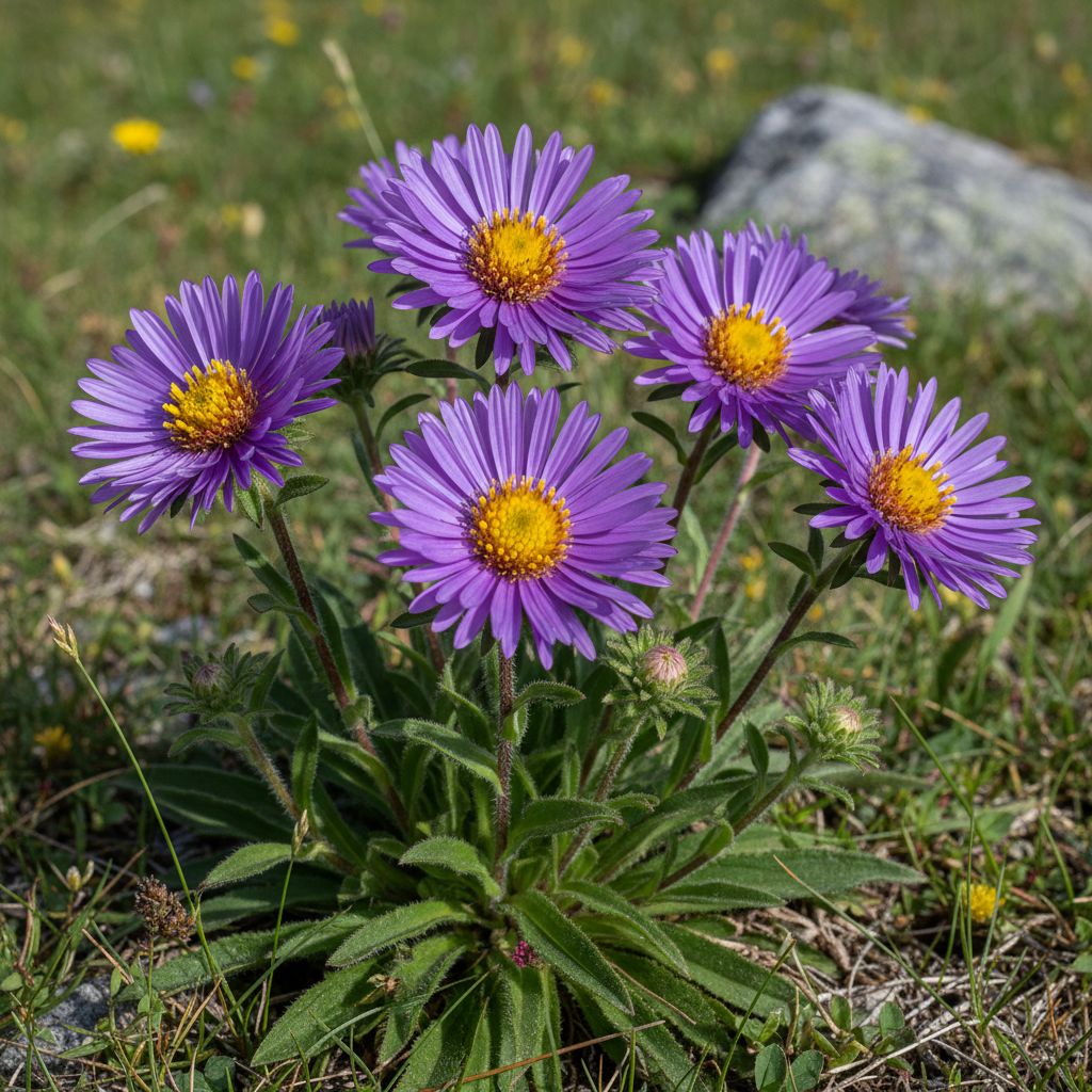 Фото Астра альпийская Violet (Aster alpinus 'Violet')