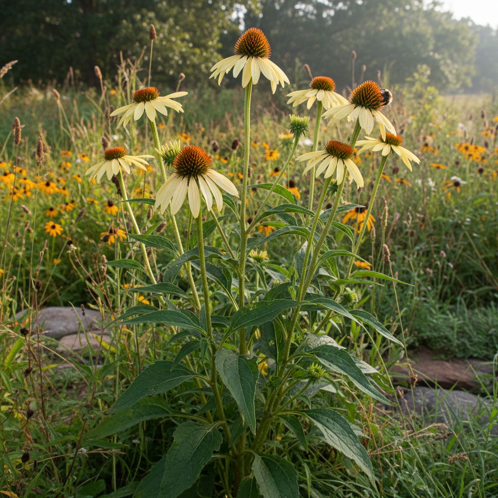 Фото Эхинацея пурпурная Mellow Yellow (Echinacea purpurea Mellow Yellow)