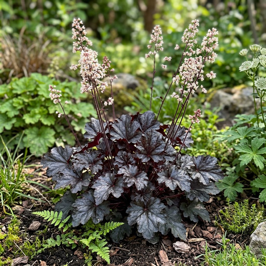 Фото Гейхера Black Pearl (Heuchera 'Black Pearl')