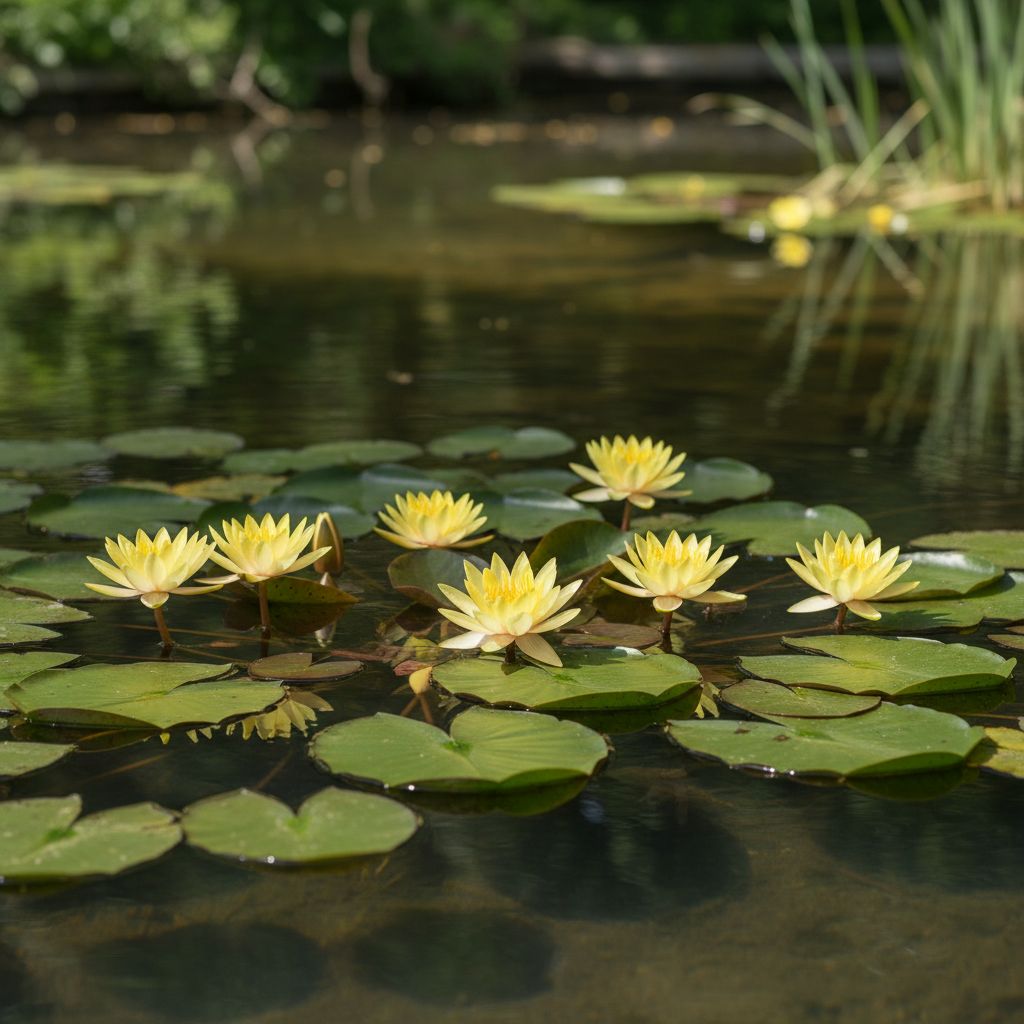 Фото Нимфея Yellow Sensation (Nymphaea 'Yellow Sensation')