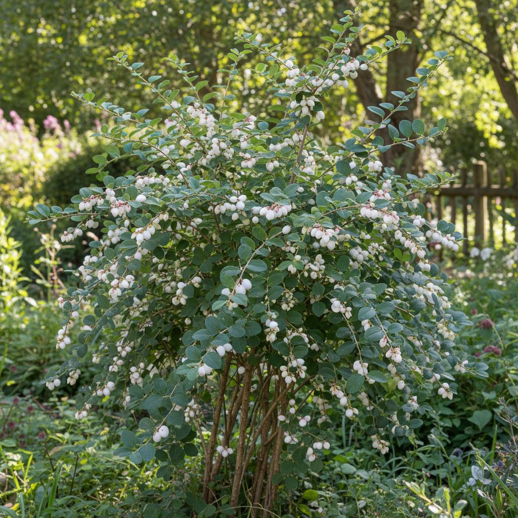 Фото Снежноягодник доренбоза White Pearl (Symphoricarpos doorenbosii White Pearl)