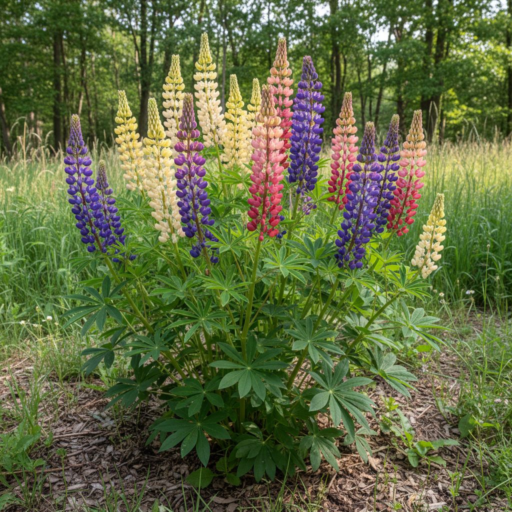 Фото Люпин Russell Hybrids (Lupinus polyphyllus Russell Hybrids)