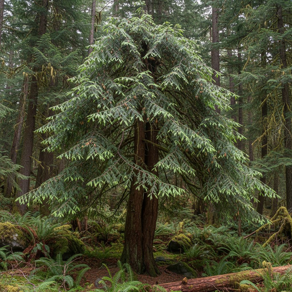 Фото Тсуга западная (Tsuga heterophylla)