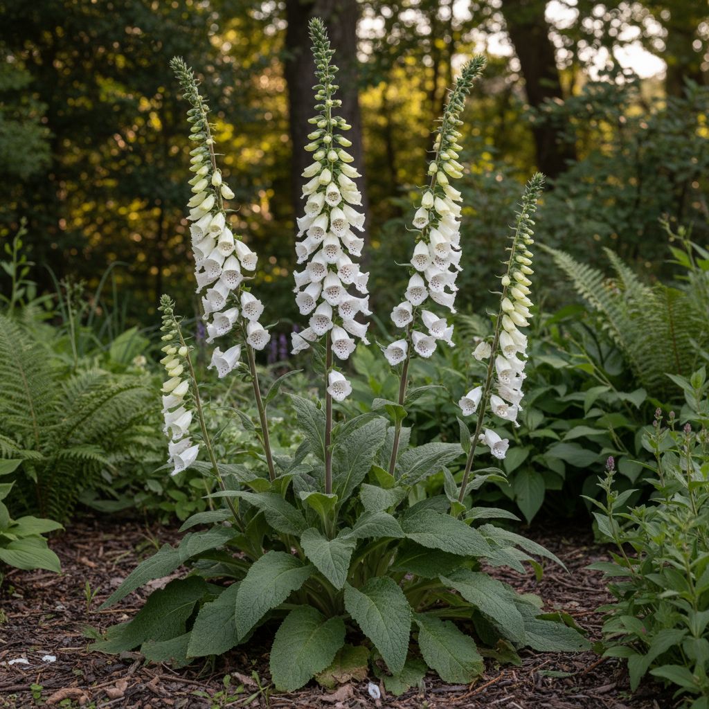 Фото Наперстянка пурпурная Dalmatian White (Digitalis purpurea 'Dalmatian White')