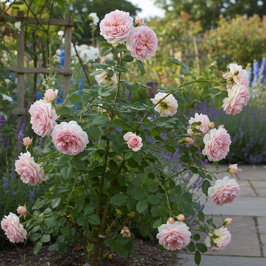 Фото Роза The Generous Gardener (Английская) (Rosa 'The Generous Gardener')