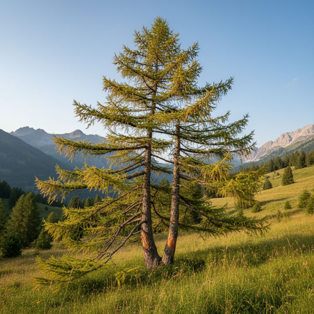 Фото Лиственница европейская Steuben (Larix decidua 'Steuben')