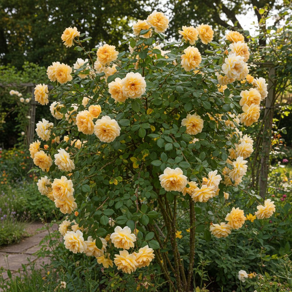 Фото Роза Teasing Georgia (Английская) (Rosa 'Teasing Georgia')