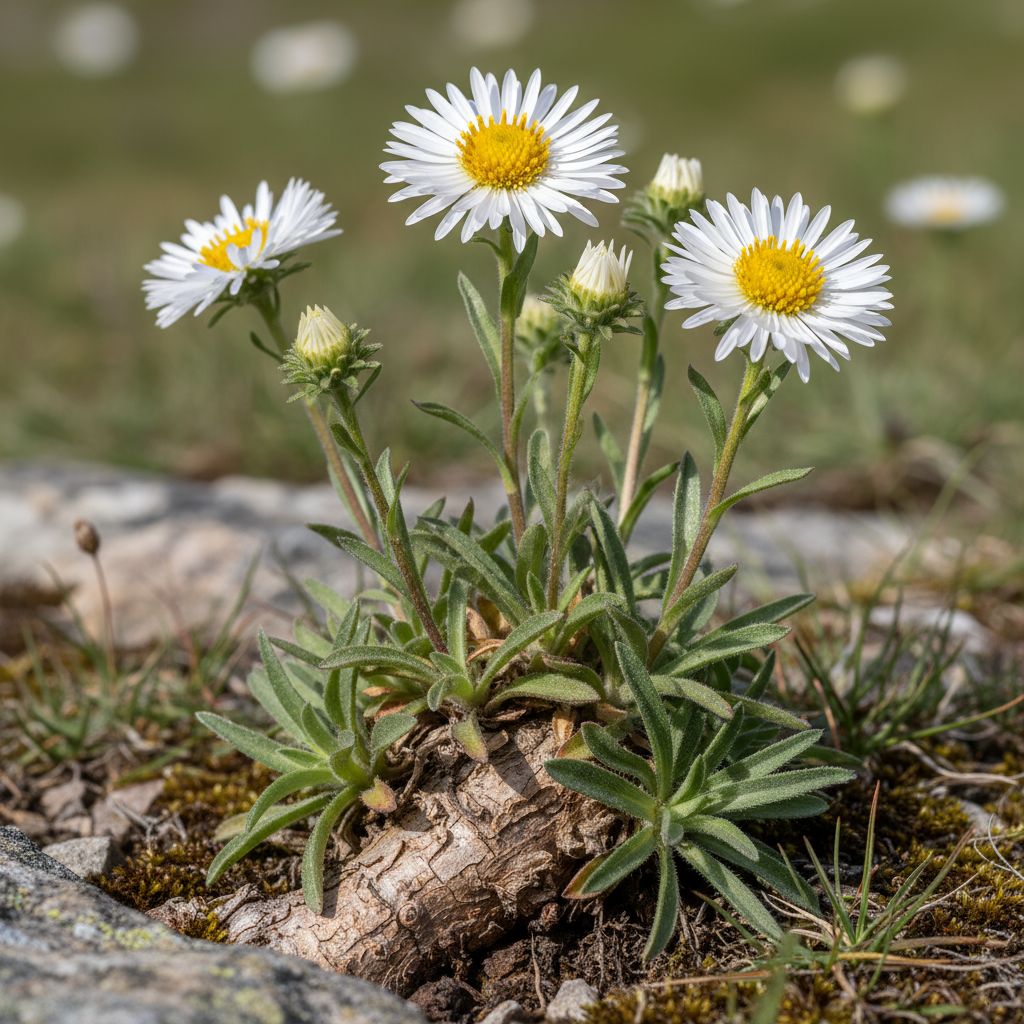 Фото Астра альпийская White (Aster alpinus 'White')