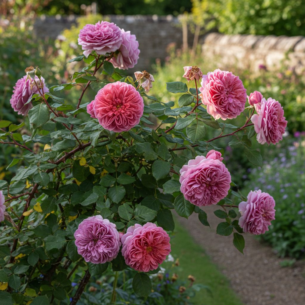 Фото Роза Konigin von Denmark (гибрид розы Alba) (Rosa 'Konigin von Denmark')