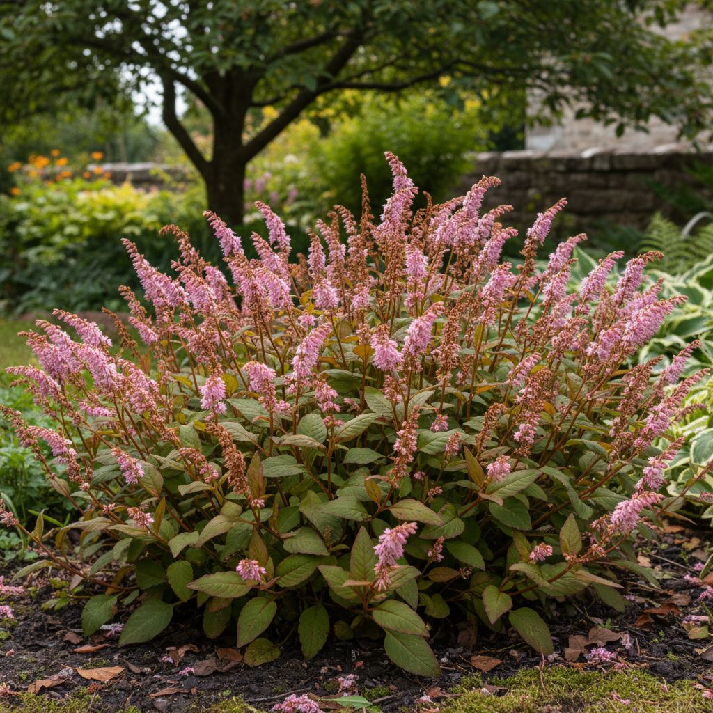 Фото Горец компактный Roseum (Persicaria affinis 'Roseum')