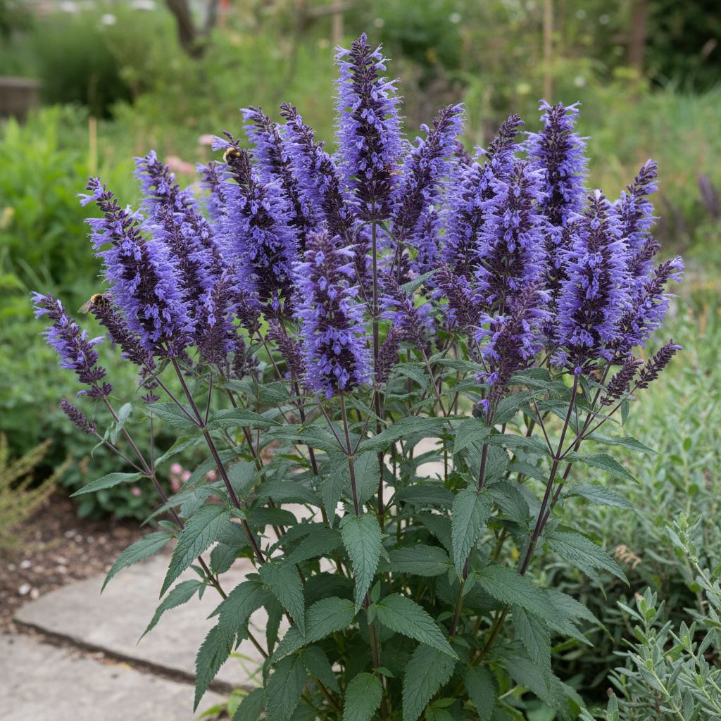 Фото Многоколосник (агастахе) Black Adder (Agastache 'Black Adder')