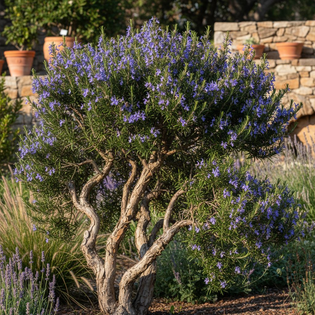 Фото Розмарин лекарственный Tuscan Blue (Rosmarinus officinalis 'Tuscan Blue')