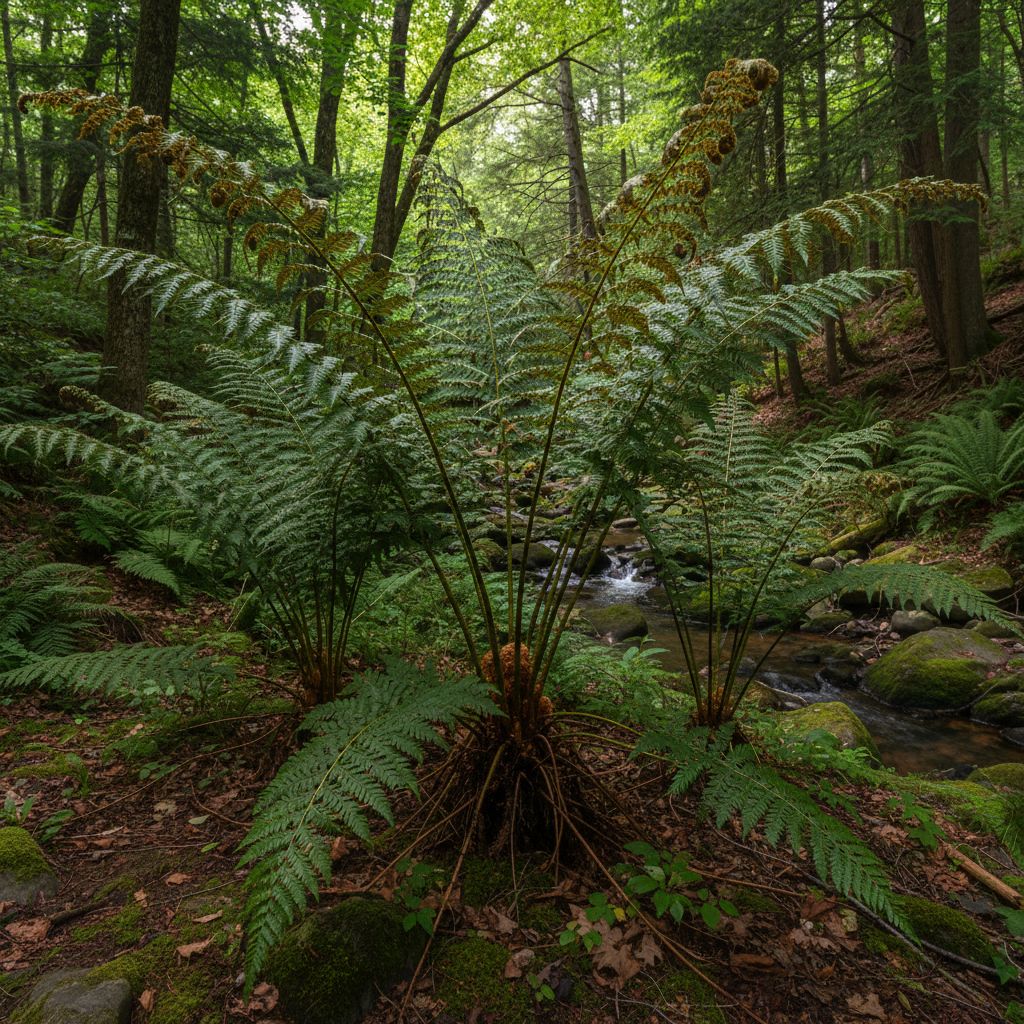 Фото Щитовник чернеющий (Dryopteris wallichiana)