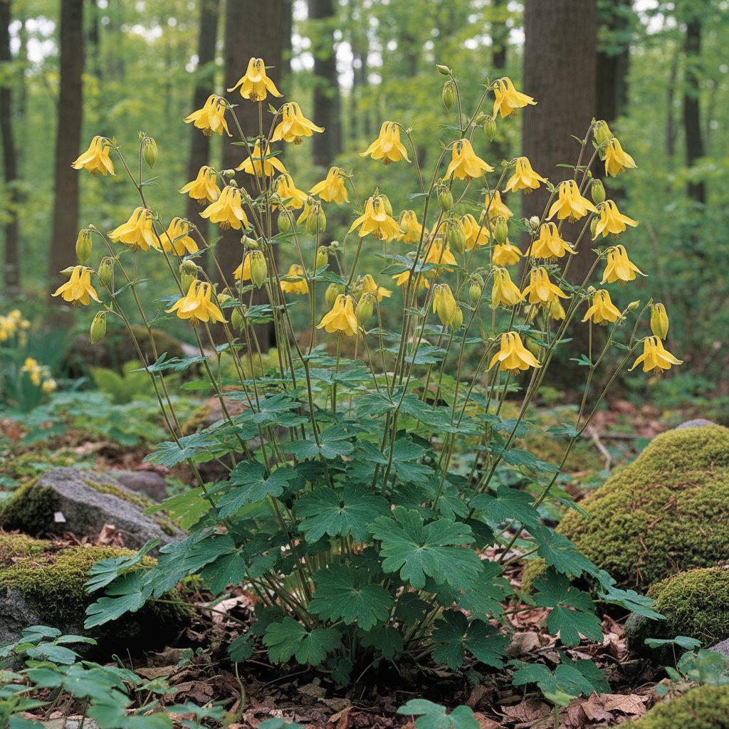 Фото Водосбор Spring Magic Yellow (Aquilegia chrysantha 'Spring Magic Yellow')