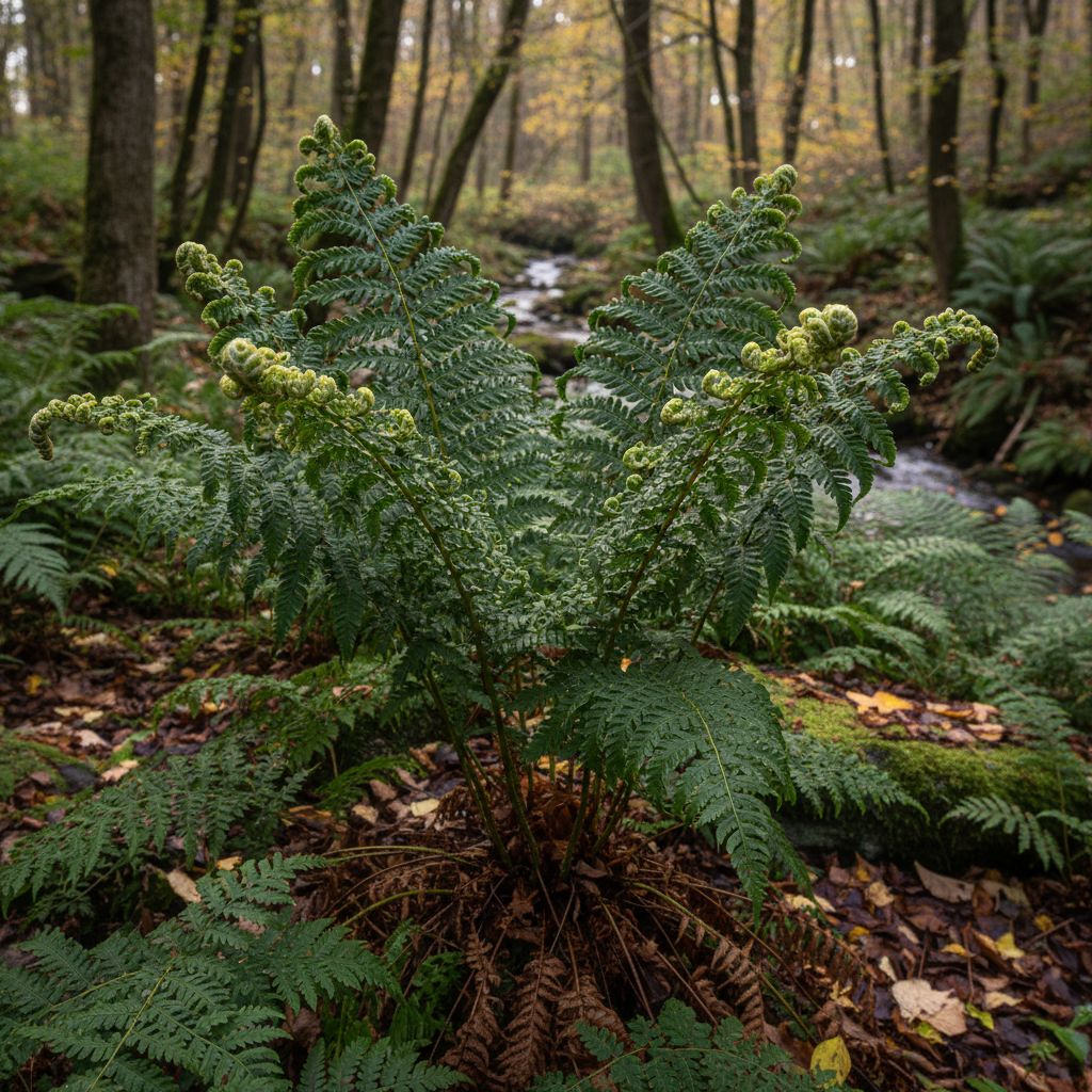 Фото Щитовник мужской Crispa (Dryopteris filix-mas Crispa)