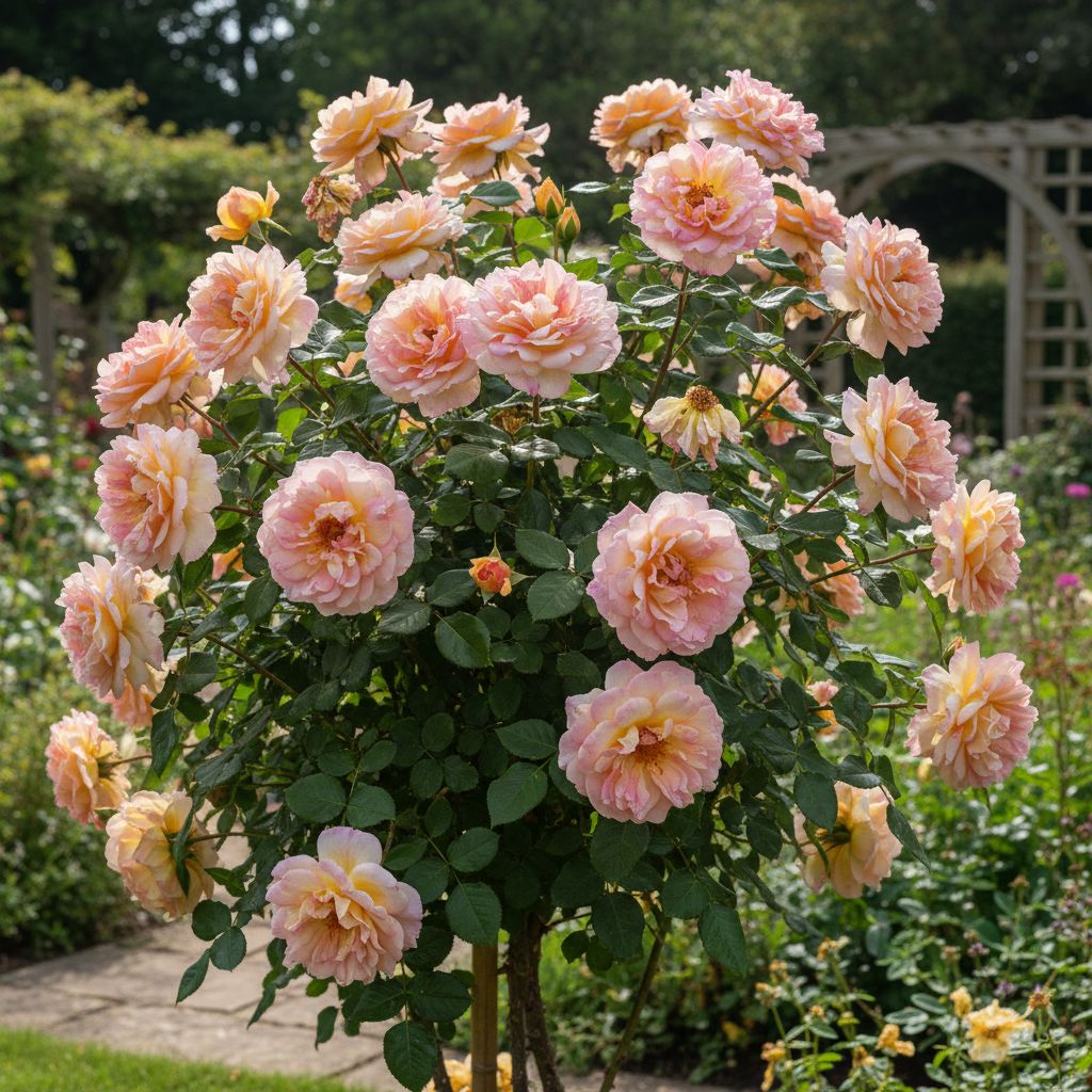 Фото Роза La Rose des Impressionistes (Флорибунда) (Rosa 'La Rose des Impressionistes')