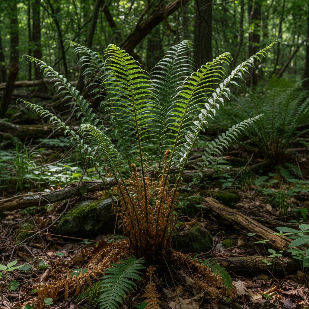 Фото Многорядник Брауна (Polystichum braunii)