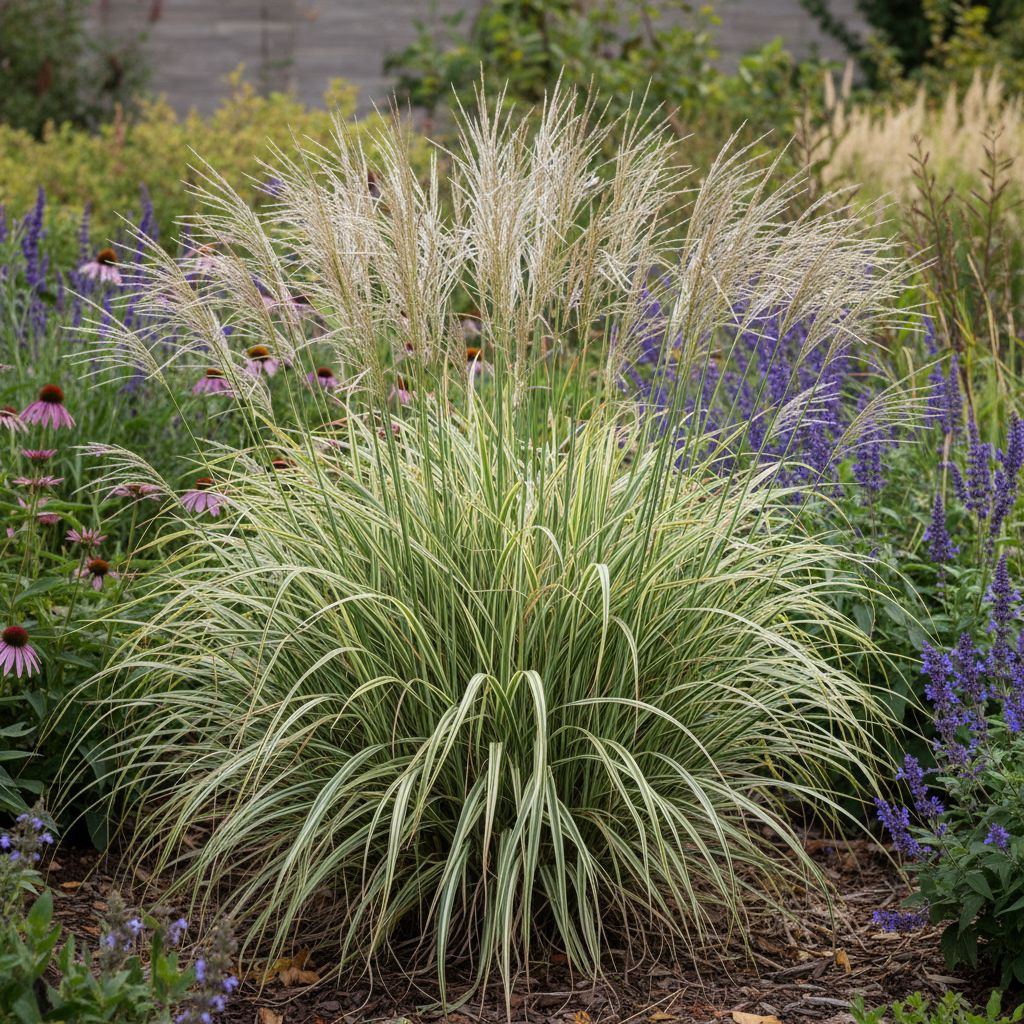 Фото Вейник остроцветковый Avalanche (Calamagrostis x acutiflora 'Avalanche')